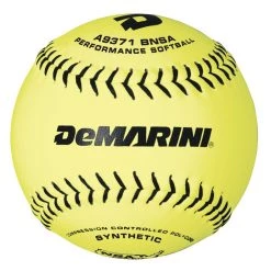 Best Sale 🎁 DeMarini NSA OS 11" 52/275 Synthetic Slowpitch Softballs: WTA9371BNSA ⭐