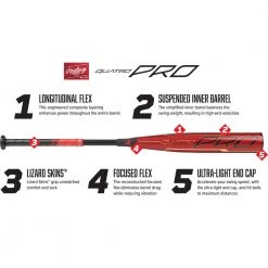 Outlet ❤️ 2020 Rawlings Quatro Pro -10 (2 3/4") USSSA Baseball Bat: UTZQ10 😍 -BaseBallBat Shop 0910R 19A 1920x1080 2019 Bat Infographic Quatro Pro 561bef78 b6fe 4ec4 af92 e10058560327