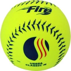 Best Pirce 💯 Baden USSSA Fire Classic M 12" 40/325 Synthetic Slowpitch Softballs: 0U325YS 💯