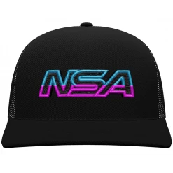 Coupon 😀 Pacific Headwear NSA Outline Series VICE Snapback Hat: 104-BKPKBL 🛒