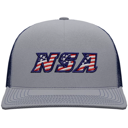 Best deal 👍 Pacific Headwear NSA Flag Series Heather Royal Snapback Hat: 104S-HERO ⌛ -BaseBallBat Shop 104S 1