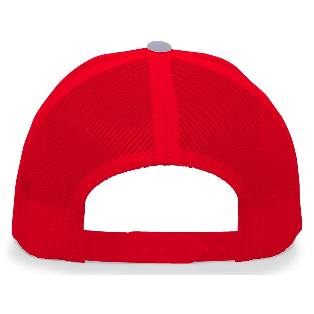 Wholesale 🌟 Pacific Headwear NSA Flag Series Heather Red Snapback Hat: 104S-HERD 👍 4 Wholesale 🌟 Pacific Headwear NSA Flag Series Heather Red Snapback Hat: 104S-HERD 👍 - Image 2