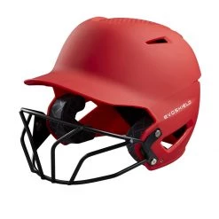 Budget 🛒 EvoShield XVT Matte Batting Helmet with Fastpitch Mask: WTV7135 💯 10 Budget 🛒 EvoShield XVT Matte Batting Helmet with Fastpitch Mask: WTV7135 💯 -BaseBallBat Shop 10e24be32bb3365ef11a7f7941a14dad9381b5fa WTV7135SC 0 Evo XVT Batting Helmet Matte Red wFastpitchMask