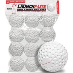 Flash Sale 🛒 PowerNet Launch F-Lite Pitching Machine Baseballs: 1194-1 🎉