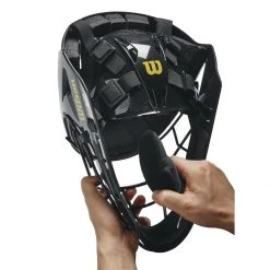 Best deal 💯 Wilson Pro Stock Steel Umpire Helmet: WTA5801BL 👍 -BaseBallBat Shop 1d19f7e85b681efad662c447ae46d9ae6ef7f0a2 wta5801bl pro stock umpire helmet steel bl ye pads