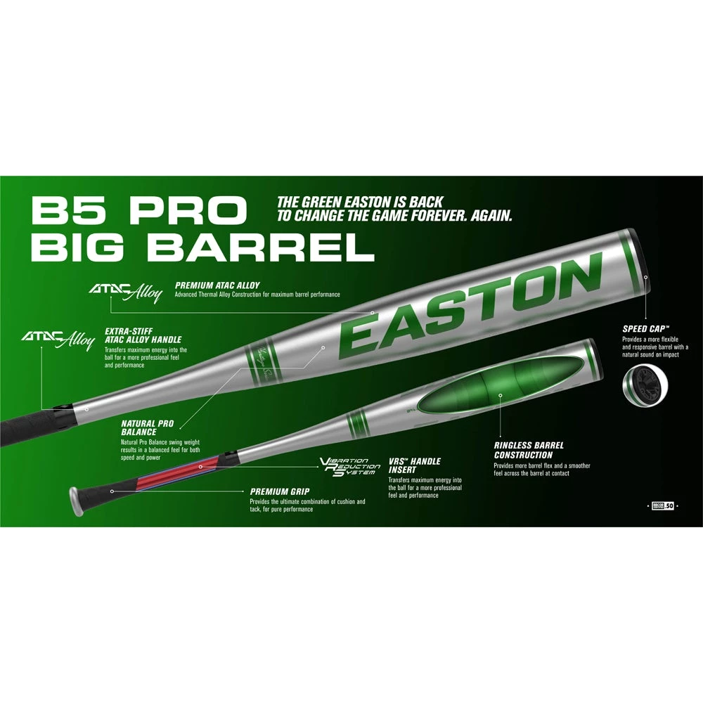Best Pirce ⭐ DEMO 2021 Easton B5 Pro Big Barrel -3 BBCOR Baseball Bat: BB21B5 DEMO ⌛ 9 Best Pirce ⭐ DEMO 2021 Easton B5 Pro Big Barrel -3 BBCOR Baseball Bat: BB21B5 DEMO ⌛ - Image 7