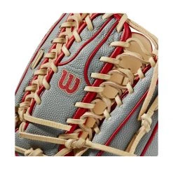Buy 🧨 Wilson A2000 OT7SS 12.75" SuperSkin Baseball Glove: WBW1001041275 👍 -BaseBallBat Shop 2be909858d7daa67933c28154cb9858ac266c169 WBW100104 4 A2000 OF OT7SS 1275 Blonde GreySS Red