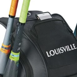 Outlet ⭐ Louisville Slugger Prime Stick Pack Backpack: WTL9902 ✨ -BaseBallBat Shop 31ca1cc913451f18c09f49deabd6dad030e9d35a wtl9902bc louisville prime stickpack black charcoal detail 1 1