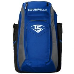Outlet ⭐ Louisville Slugger Prime Stick Pack Backpack: WTL9902 ✨ -BaseBallBat Shop 33d2b22bd4e180b61943162cb32dc606f195cf67 WTL9902RO Louisville Prime Stickpack Black Royal Straight Front