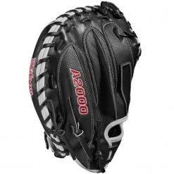 Brand new 😍 Wilson A2000 M1DSS 33.5" SuperSkin Baseball Catcher's Mitt: WBW100401335 💯 -BaseBallBat Shop 37c849cab614cb61d06a51341f6d3448e836ceac WBW100401 3 A2000 M1D C 335 Black White Red