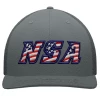 Hot Sale ❤️ Pacific Headwear NSA Flag Series Graphite Flex Fit Hat: 404M-GR-F 🤩 1 Hot Sale ❤️ Pacific Headwear NSA Flag Series Graphite Flex Fit Hat: 404M-GR-F 🤩 -BaseBallBat Shop 404M 2978255 1 front