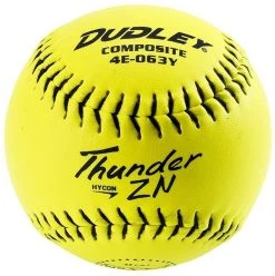 Brand new 🎁 Dudley NSA Thunder ZN Hycon 11" 52/275 Composite Slowpitch Softballs: 4E-063Y ⌛