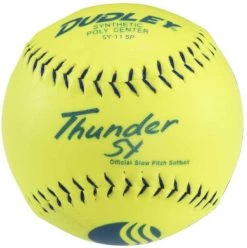 Deals 🛒 Dudley USSSA Thunder SY Classic W 11" 44/400 Synthetic Slowpitch Softballs: 4U-542Y 💯