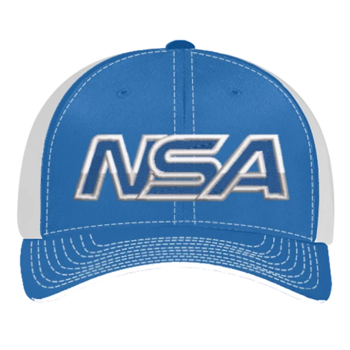 Promo 🧨 Pacific Headwear NSA Outline Series Royal Snapback Hat: 104-ROWH 🎉 -BaseBallBat Shop 62841600 front fd4af77e cfc9 4476 b9b8 80e66fb6f0bf