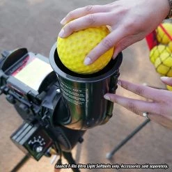 Cheapest ⭐ PowerNet Launch F-Lite Pitching Machine Fastpitch Softballs: 1194-2 🤩 -BaseBallBat Shop 71YsWHO VbL. AC SL1500