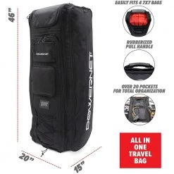 Outlet ✨ PowerNet All Gear Transporter Equipment Bag: B007-BK 🔥 -BaseBallBat Shop 81IY0km64CL. AC SL1500
