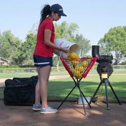 Cheapest ⭐ PowerNet Launch F-Lite Pitching Machine Fastpitch Softballs: 1194-2 🤩 -BaseBallBat Shop 81PqElTEc9L. AC SL1500