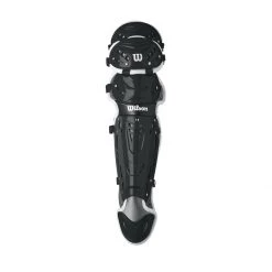 Top 10 🧨 Wilson C1K Catcher's Gear Set: WTA4602 / WTA4601 🧨 28 Top 10 🧨 Wilson C1K Catcher's Gear Set: WTA4602 / WTA4601 🧨 -BaseBallBat Shop 84497fd053c244941fbbc963b879323e97d33176 wta4601bl c1k catcher leg guard left front 1