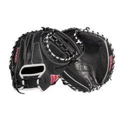 Brand new 😍 Wilson A2000 M1DSS 33.5" SuperSkin Baseball Catcher's Mitt: WBW100401335 💯 -BaseBallBat Shop 8c9dcceb2e0ee220da09e16014ff0993e47114f8 WBW100401 8 A2000 M1D C 335 Black White Red