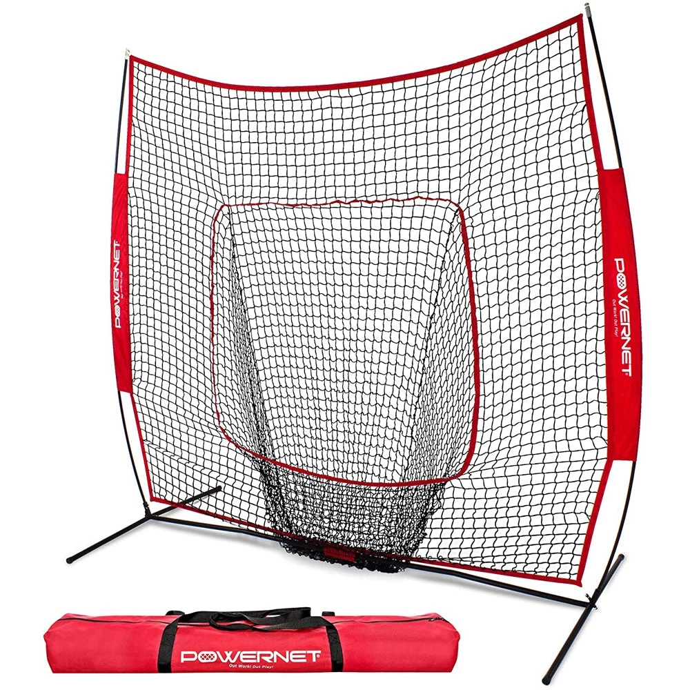Hot Sale 🔥 PowerNet 7' x 7' Practice Hitting Net: 1001 👏 4 Hot Sale 🔥 PowerNet 7' x 7' Practice Hitting Net: 1001 👏 - Image 2
