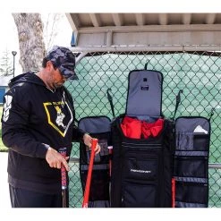 Outlet ✨ PowerNet All Gear Transporter Equipment Bag: B007-BK 🔥 -BaseBallBat Shop 91gw1fgTEPL. AC SL1500