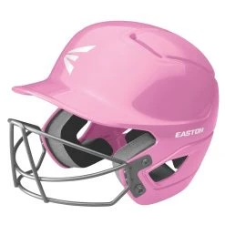 New 🛒 Easton Alpha Solid Batting Helmet with Softball Mask: A168530 / A168531 🎁 -BaseBallBat Shop ALPHAE HELMETBBSBMASKA168526PK 3QTR L