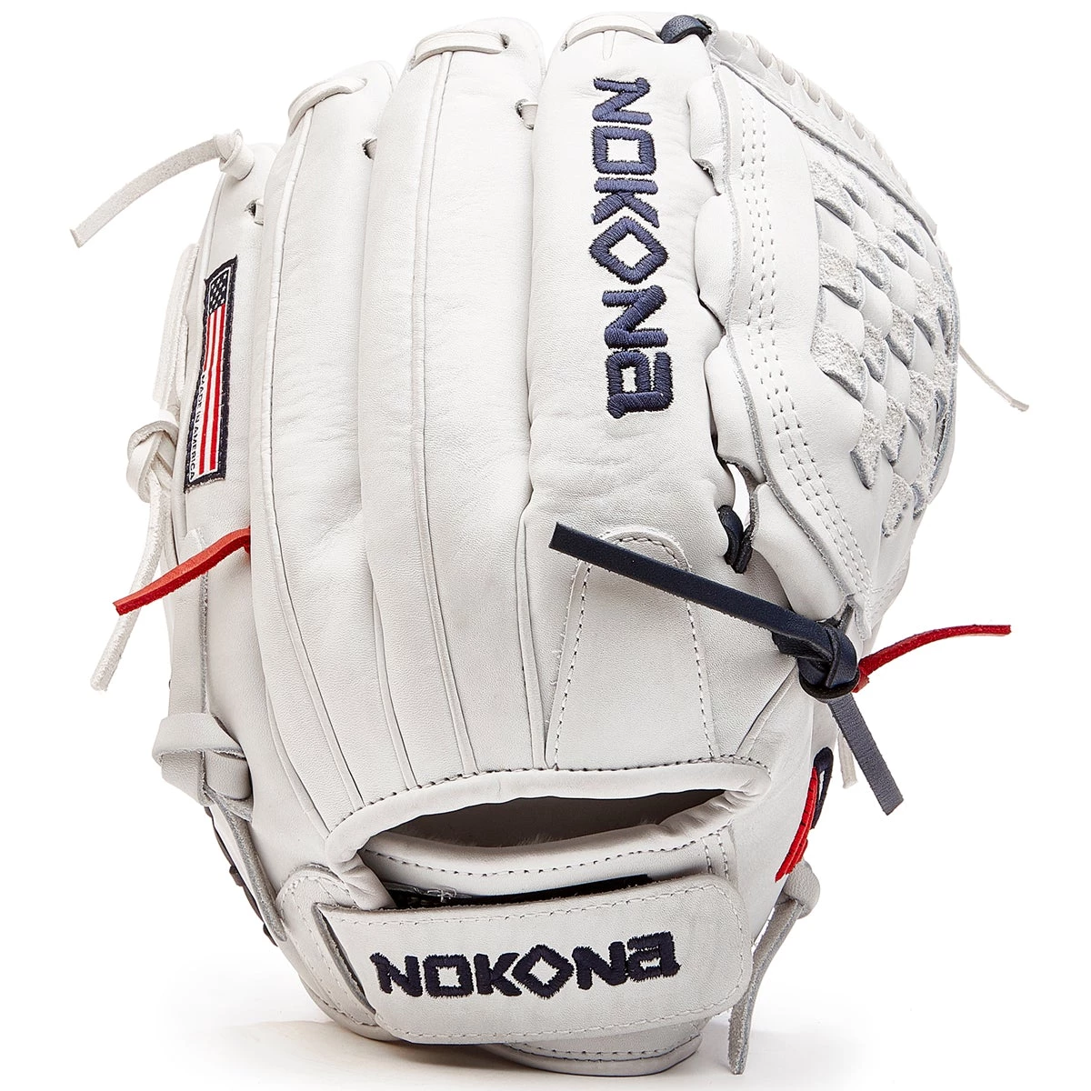 Outlet ๐ Nokona American KIP 12" Fastpitch Glove: A-V1200-WH โ 3 Outlet ๐ Nokona American KIP 12" Fastpitch Glove: A-V1200-WH โ