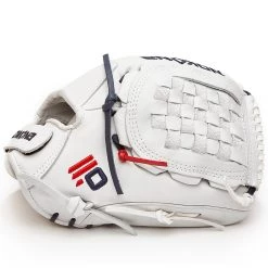 Outlet ๐ Nokona American KIP 12" Fastpitch Glove: A-V1200-WH โ 8 Outlet ๐ Nokona American KIP 12" Fastpitch Glove: A-V1200-WH โ -BaseBallBat Shop A White V1200C nokona ballglove 4
