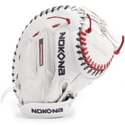 Best reviews of ⭐ Nokona American KIP 32.5" Fastpitch Catcher's Mitt: A-V3250-WH 🔔