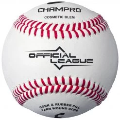 New 🌟 Champro Sports Champro Official League BLEM Baseballs: CBB-200D ❤️