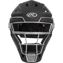 Brand new 🔔 Rawlings Velo 2.0 Hockey Style Catcher's Helmet: CHV27 😍 -BaseBallBat Shop CHV27J B GPH 1