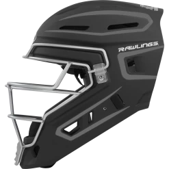 Brand new 🔔 Rawlings Velo 2.0 Hockey Style Catcher's Helmet: CHV27 😍 -BaseBallBat Shop CHV27J B GPH 3