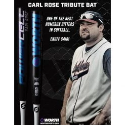 New 💯 2021 Worth Carl Rose Powercell 13.5" XL Endloaded NSA / USSSA Slowpitch Softball Bat: WCARLU 🔔 -BaseBallBat Shop Carlrose3