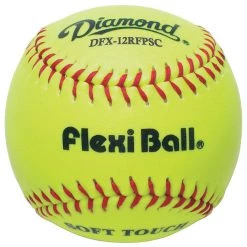 Cheapest 😀 Diamond FlexiBall 12" Synthetic Fastpitch Softballs: DFX-12RFPSC 🔥