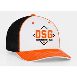 Best Sale 😍 Pacific Headwear CUSTOM DSG Flex Fit Hat: 404M DSG 👏 -BaseBallBat Shop DSG HATS fenton