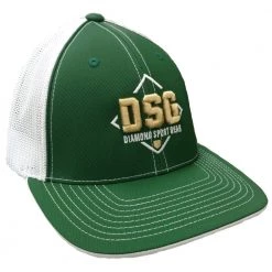 Best Sale 😍 Pacific Headwear CUSTOM DSG Flex Fit Hat: 404M DSG 👏 -BaseBallBat Shop DSG Hat Full sm