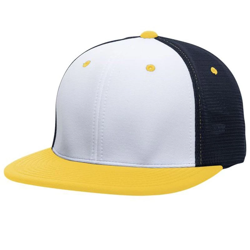 Wholesale 🤩 Pacific Headwear NSA Classic Series Navy Gold Flex Fit Hat: ES341-WHNVGD 👍 5 Wholesale 🤩 Pacific Headwear NSA Classic Series Navy Gold Flex Fit Hat: ES341-WHNVGD 👍 - Image 3
