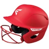 Deals 😀 Easton Ghost Matte Solid Batting Helmet with Mask: A168552 / A168553 🌟 -BaseBallBat Shop Ghost Helmet Matte Solid A168552RD 3qtr