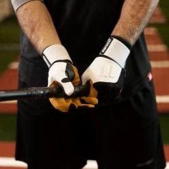 Best Sale 🔥 Marucci Blacksmith Adult Batting Gloves: MBGBKSMFW 🔥 -BaseBallBat Shop MBGBKSMFW 3 12383
