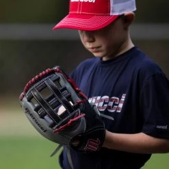 Flash Sale 🔥 Marucci Caddo S Type 12" Baseball Glove: MFGCADD1200-GY/R 😀 -BaseBallBat Shop MFGCADD1200 1 52920.1623086661