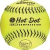 Cheap 👍 Worth NSA Hot Dot 11" 52/275 Synthetic Slowpitch Softballs: NHD11SY 🎉 -BaseBallBat Shop NHD11SY
