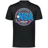 Flash Sale ⭐ DSG Apparel National Softball Association NSA Dry Fit VICE Short Sleeve Shirt ✨ 1 Flash Sale ⭐ DSG Apparel National Softball Association NSA Dry Fit VICE Short Sleeve Shirt ✨ -BaseBallBat Shop NSAFLAGLOGO2COLOR PinkLightBlueWhiteonBlackSS
