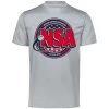 Best reviews of 🤩 DSG Apparel National Softball Association NSA Dry Fit Silver Short Sleeve Shirt 😍