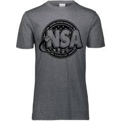 Discount 🎁 DSG Apparel National Softball Association NSA Tone Tri Blend Short Sleeve Shirt 😀