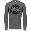 Best Pirce 😀 DSG Apparel National Softball Association NSA Tone Tri Blend Long Sleeve Shirt 👍 1 Best Pirce 😀 DSG Apparel National Softball Association NSA Tone Tri Blend Long Sleeve Shirt 👍 -BaseBallBat Shop NSATRIBLEND3075TONEBlack