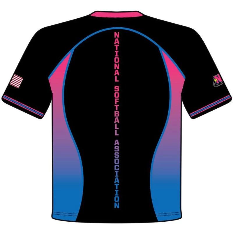 Brand new 👍 DSG Apparel National Softball Association NSA VICE Sublimated Short Sleeve Shirt 🎁 4 Brand new 👍 DSG Apparel National Softball Association NSA VICE Sublimated Short Sleeve Shirt 🎁 - Image 2