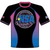 Brand new 👍 DSG Apparel National Softball Association NSA VICE Sublimated Short Sleeve Shirt 🎁 -BaseBallBat Shop NSAVICEFRONT