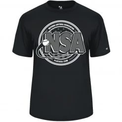 Outlet 🎁 DSG Apparel National Softball Association NSA Splitter Short Sleeve Shirt 🎉