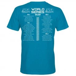 Best deal 👍 DSG Apparel 2021 NSA Odd Age World Series Fastpitch Tournament T-Shirt 🧨 -BaseBallBat Shop ODDAGEWORLDSBLUEBACK