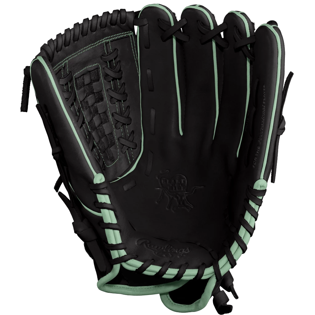 Outlet ✨ Rawlings Heart of the Hide 12.5" Midnight Mint DSG Exclusive Fastpitch Glove: PRO125SB-18MMDSG 😍 4 Outlet ✨ Rawlings Heart of the Hide 12.5" Midnight Mint DSG Exclusive Fastpitch Glove: PRO125SB-18MMDSG 😍 - Image 2